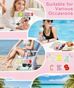 Alternative view of SHEIN Fashionable Snack Storage Bag, Outdoor Travel Cosmetic Bag, Portable Women's Clutch Bag Storage Bag #Black