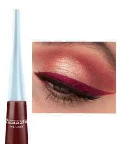 SHEIN CmaaDu Matte Liquid Eyeliner, 1pc Waterproof Long-Wearing Eye Makeup Product For Women # Hot Pink