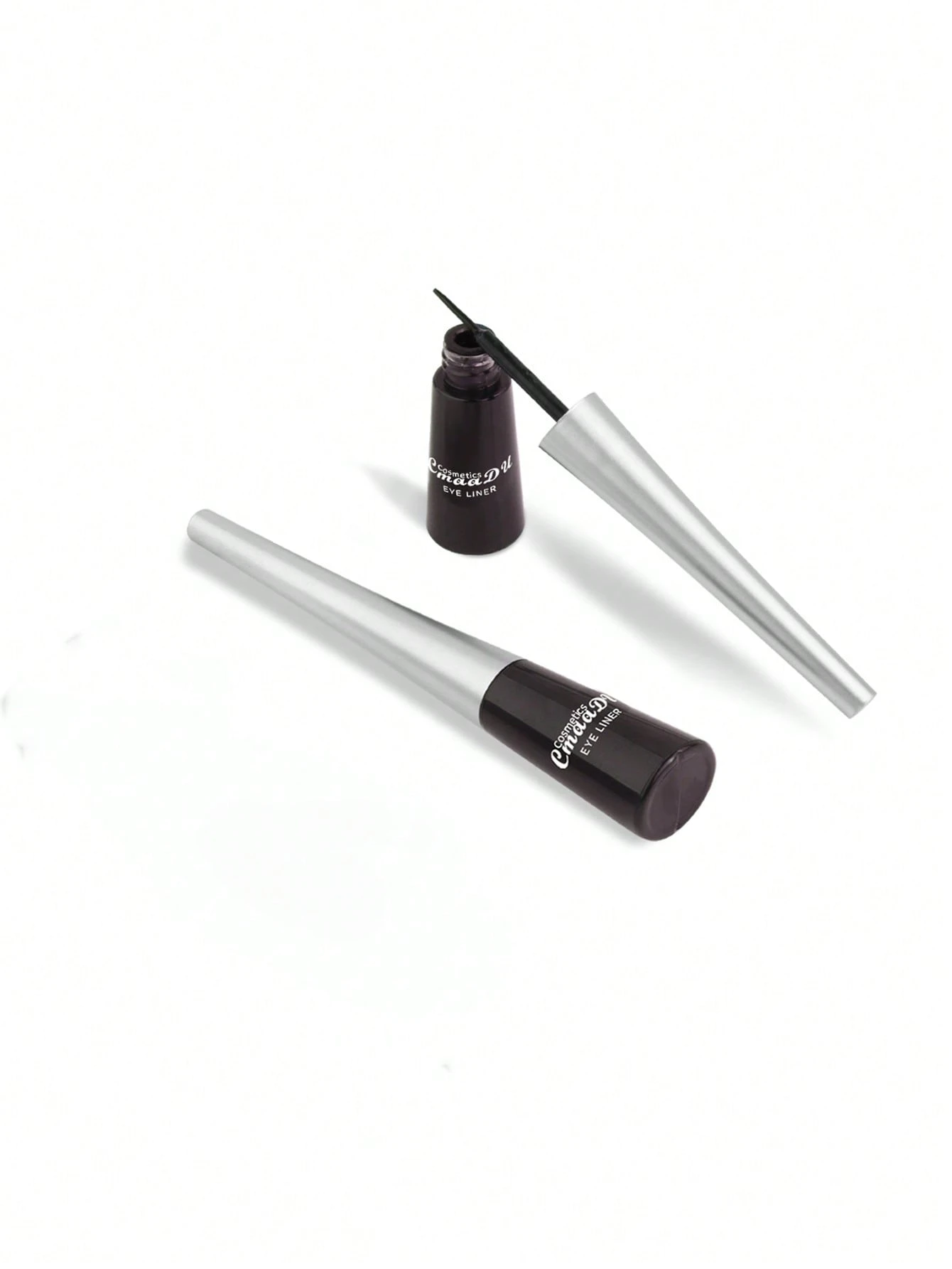 SHEIN CmaaDu Matte Liquid Eyeliner, 1pc Waterproof Long-Wearing Eye Makeup Product For Women #Black - Image 2