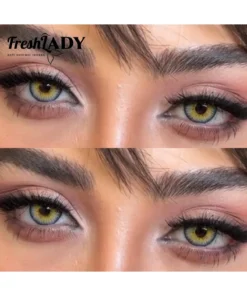 Alternative view of SHEIN FRESH LADY Random Color Giveaway Freshlady California Green 14.20mm Colored Contact Lenses 1 Year Disposable For Daily #Green