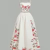 SHEIN MOD Vestido largo de mujer estilo elegante tirantes with estampado florales, estilo de vacaciones