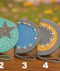 Half moon clutch