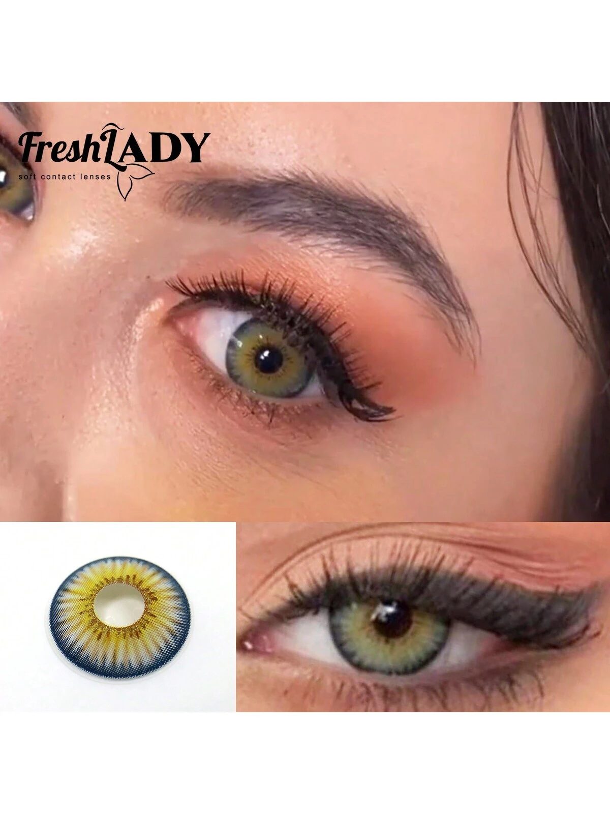 SHEIN FRESH LADY Freshlady Student Eye Makeup Look Pupilentes California - Image 3