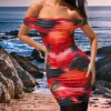 SHEIN Opulessa Valentine's Day Party Atmosphere Dress