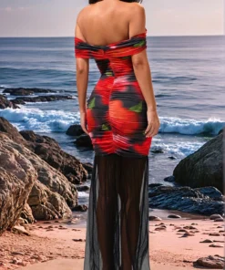 Alternative view of SHEIN Opulessa Valentine's Day Party Atmosphere Dress
