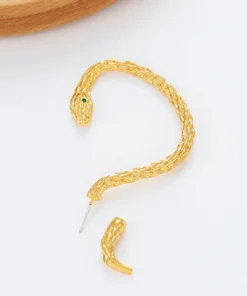 1 Piece Of Fashionable High-End Exaggerated Snake Shaped Ear Hook,
