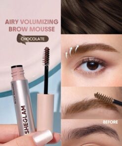 SHEGLAM Airy Tinted Volumizing Brow Mousse-Chocolate