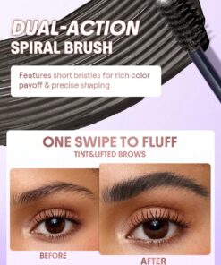 Alternative view of SHEGLAM Airy Tinted Volumizing Brow Mousse-Ebony