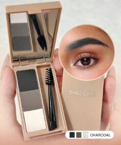 SHEGLAM Puff Brow Palette-Charcoal Brand Beauty Makeup Face