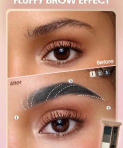 Alternative view of SHEGLAM Puff Brow Palette-Charcoal Brand Beauty Makeup Face