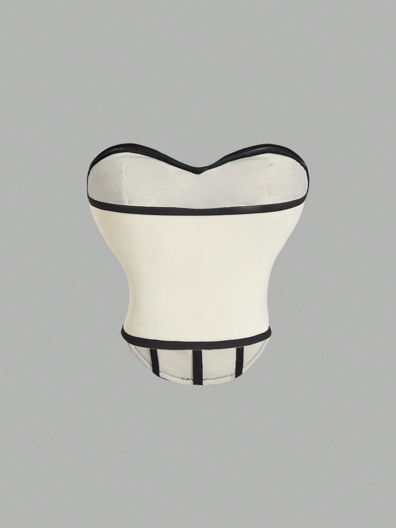 SHEIN MOD Asymmetrical M Camisole Top With Contrasting Bow On The Front,Sexy Tank Top - Image 2