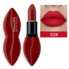 SHEIN Velvet Matte Lipstick, Long-lasting Non-stick Cup High Pigment Lipstick