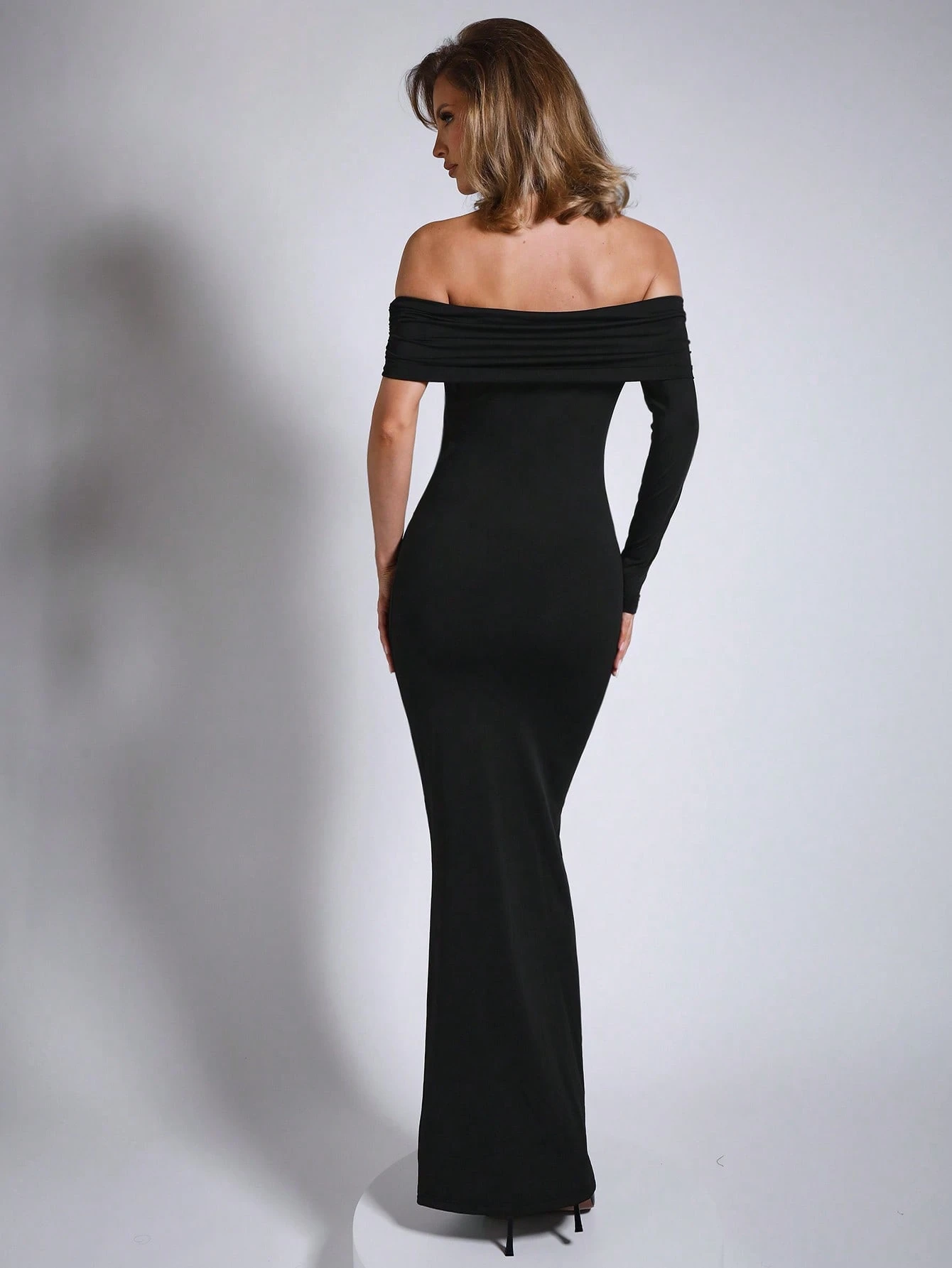 COSMINA Women's Elegant Off Shoulder Dress