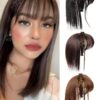Synthetic Black Bangs Hair Extension