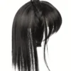 Synthetic Black Bangs Hair Extension